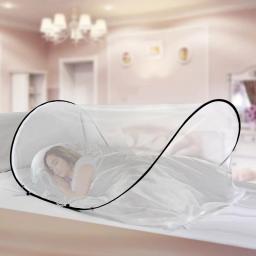 Rede mosquiteira ajustável para cama de solteiro, barraca dobrável para crianças, anti-mosquito, dobrável, para acampamento, cama, van, campista, acampamento - Image 1