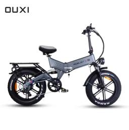 Bicicleta elétrica de montanha dobrável, suspensão total Ebike, armazém da UE, 48V, 1000W - Image 2