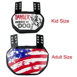 DAWG Futebol Back Plates para Crianças, Juventude Rugby Backplates, Matte Low Back Pads, Protetores de Alto Impacto, Back Flaps - Image 6
