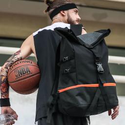 Mochila de basquete com compartimento de bola separado para homens, grande bolsa esportiva, equipamentos esportivos, futebol, voleibol, viagem - Image 1