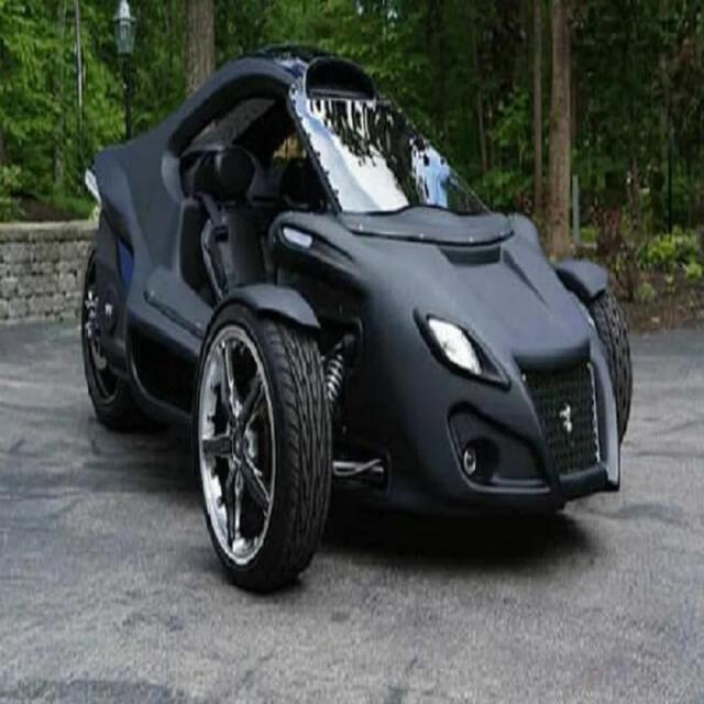 3 Wheeler Triciclo, Venomm SS-300HP-REVERSE TRIKE, CE Aprovado