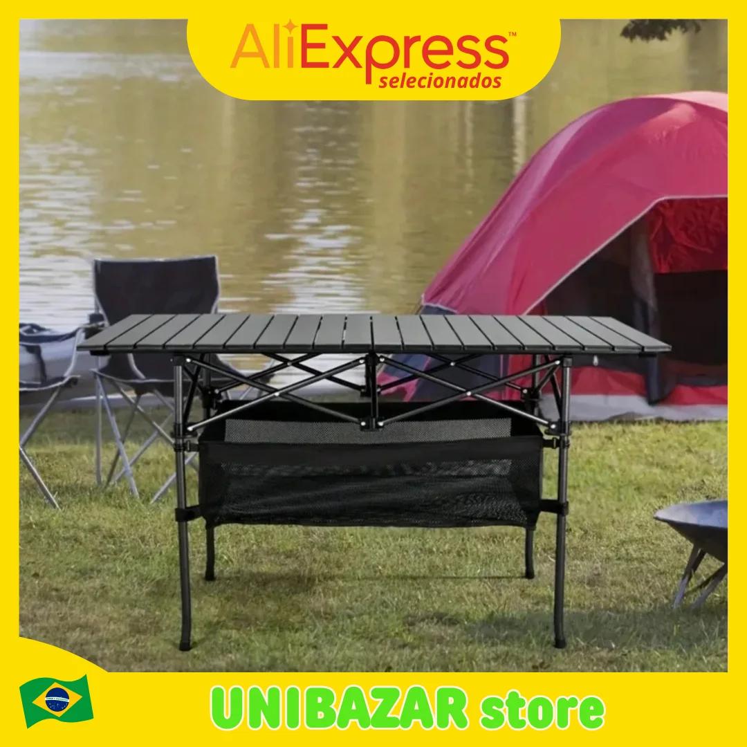 Mesa Dobrável P/ Piquenique Mesa Dobravel De Acampamento Durabilidade E Conveniência Aproveite Momentos Ao Ar Livre Com Conforto - Image 1