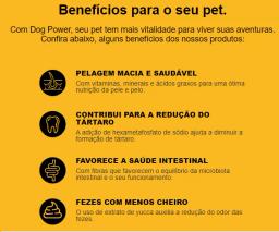 Ração Dog Power Super Premium Cães Adultos Raças Médias e Grandes Sabor Frango e Arroz - Image 3