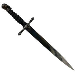 Mini Espada Medieval Modelo Punhal Cabo Texturizado Com Bainha Protetora Modelo Guerreiro E Modelo Medieval - Luatek - Image 4