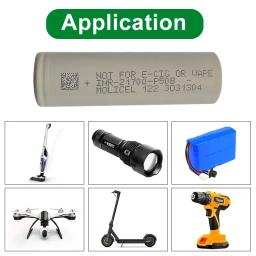 Novidades Bateria recarregável de íon de lítio Molicel INR-21700 P50B 60A - Image 5