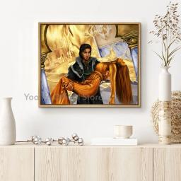 Brilho por raven kennedy pintura cartaz da lona o prisioneiro chapeado série imprime amor citação parede imagem prateleiras bookish decoração - Image 5
