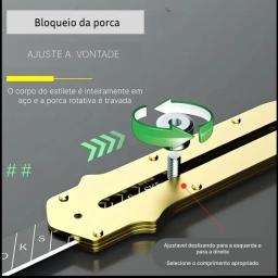 Estilete Profissional em Aço Inoxidável Ferramenta Multiuso - Image 5