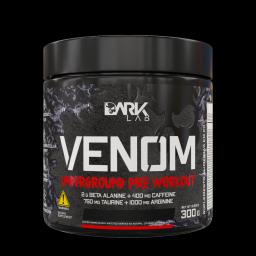 Pré Treino Venom 300g Underground Pré Workout Dark Lab, Beta Alanina, Cafeina, Taurina, Arginina - Image 1
