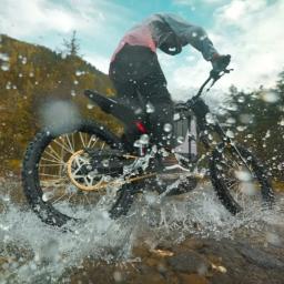 HEZZO-Dirt Bike Elétrica com Transmissão Média, E-Bike, Motocicleta Off Road, Talaria Sting R, R1, 72V, 8000W, 35Ah, 440NM - Image 5