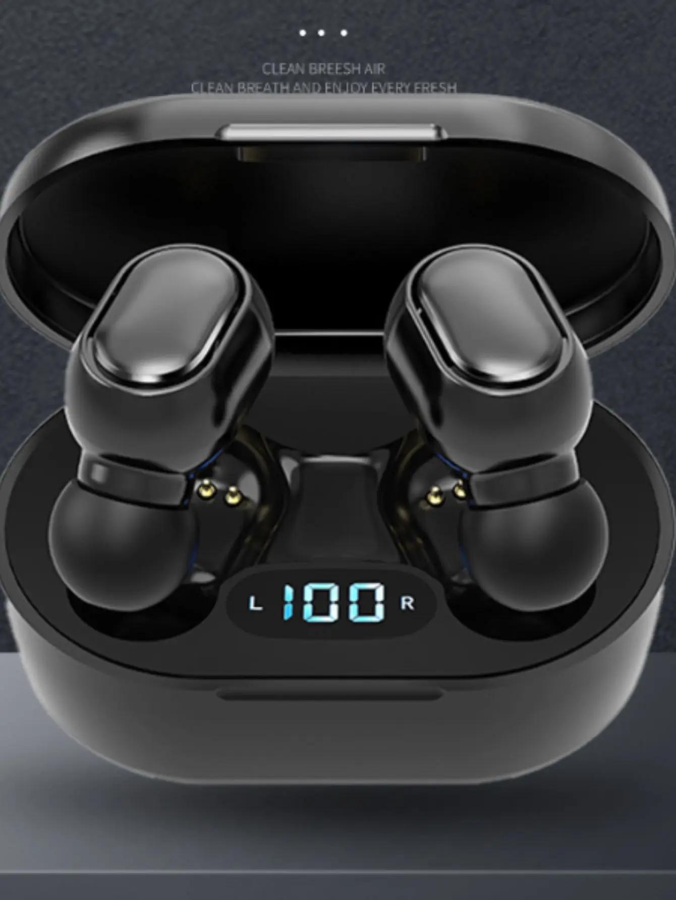 Tela Auriculares com Microfone, Fit para Sem Fio, TWS 5.0 - Image 1