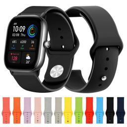 Pulseira Para Amazfit Gts 4 Mini Pulseira Silicone Para GTS 4 Mini - Image 1