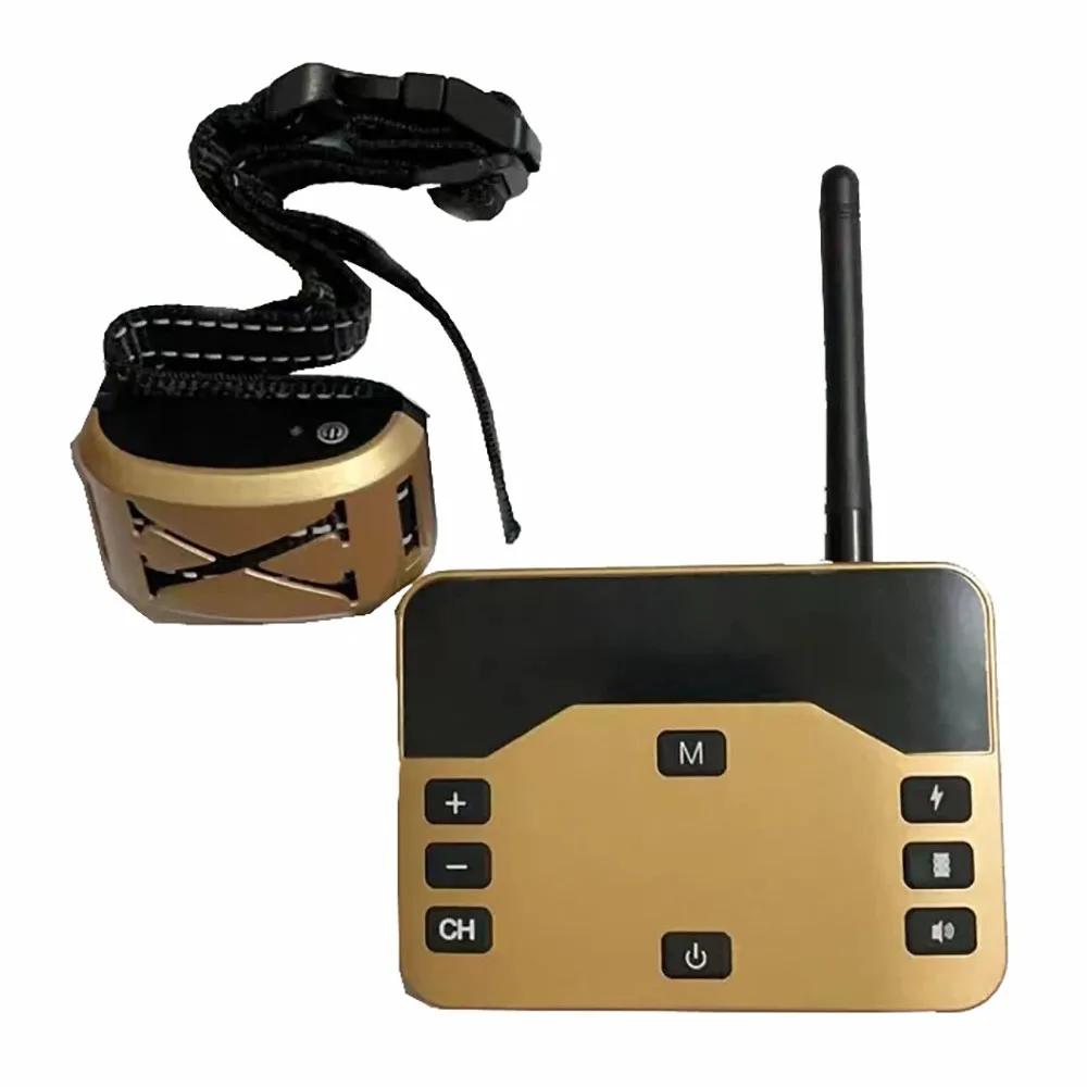 Recarregável Dog Collar, Sem Fio, Dispositivo de Treinamento Inteligente, Bark Stopper, Cerca Eletrônica, 2 em 1, 1, 2, 3 Cães - Image 1