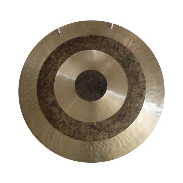 Gongo Artesanal de 22 Polegadas para Meditação e Relaxamento - Instrumento de Percussão Calmante