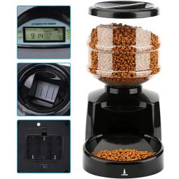 Comedouro Alimentador Alimentador Automático Eletrônico Programável Digital Gravador de Voz Controle de Porção Cachorro Gato Lorben - Image 2