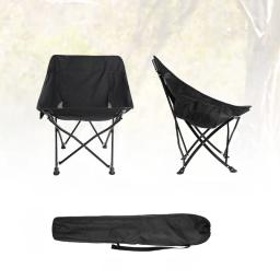 Cadeira Para Camping Compacta Com Saco Para Armazenar Dobrável Portátil Apropriado Para Acampamento - Image 4