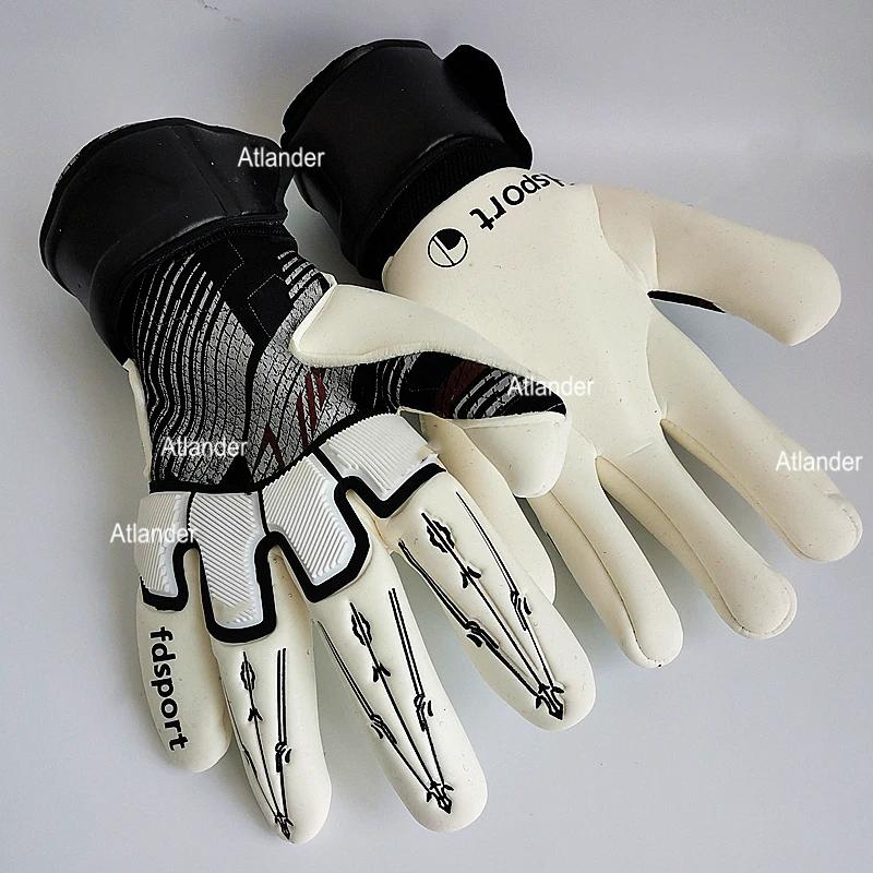 4mm látex luvas goleiro futebol de futebol proteção qualidade premium engrossar goleiro futebol esporte goleiro luva - Image 1