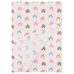 Papel De Tecido Rainbow Grass, Papel De Embrulho Reciclável para Decorações De Presente De Natal, 35x50cm, 50 Folhas - Image 1