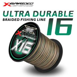 Japonês ygk g-soul 300m/500m x16 pe trançado linha de pesca super forte multifilamento mar fio de pesca carpa linha truta - Image 1
