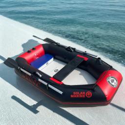Solarmarine B175-1 barco de remo inflável caiaque canoa bote hovercraft pesca ao ar livre mergulho surf vela 175cm 1 pessoa - Image 2