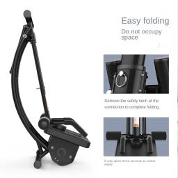Wolfacemuscle trainer abdominal plataforma cintura fina dobrável máquina foguete rolo slider barriga equipamentos de fitness interior coaster - Image 5