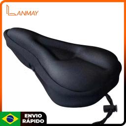 Capa Banco Bike Gel Para Bicicleta Anatômica Spinning Bmx Selim - Venda Nacional Entrega Rápida - Image 1