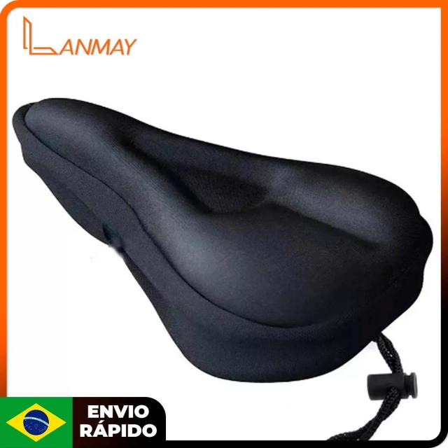 Capa de Banco Gel Anatômica para Bicicleta Spinning e BMX com Entrega Rápida em Todo o Brasil