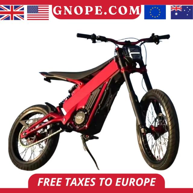 Armazém EUA/UE Red Edition 2025 Talaria XXX Bicicleta elétrica da sujeira 6500W 40AH Mountain E-Bike de alta potência 60V Melhor venda