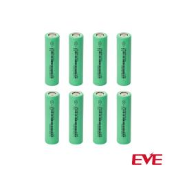 Kit 8 Baterias Li-Ion EVE Recarregável 3200mAh 3,6V 18650 - Image 1