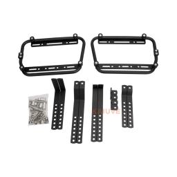 Multifuncional alumínio liga Side Box Bracket, Universal, rápido destacável, DIY, 28L, 38L, motocicleta - Image 5