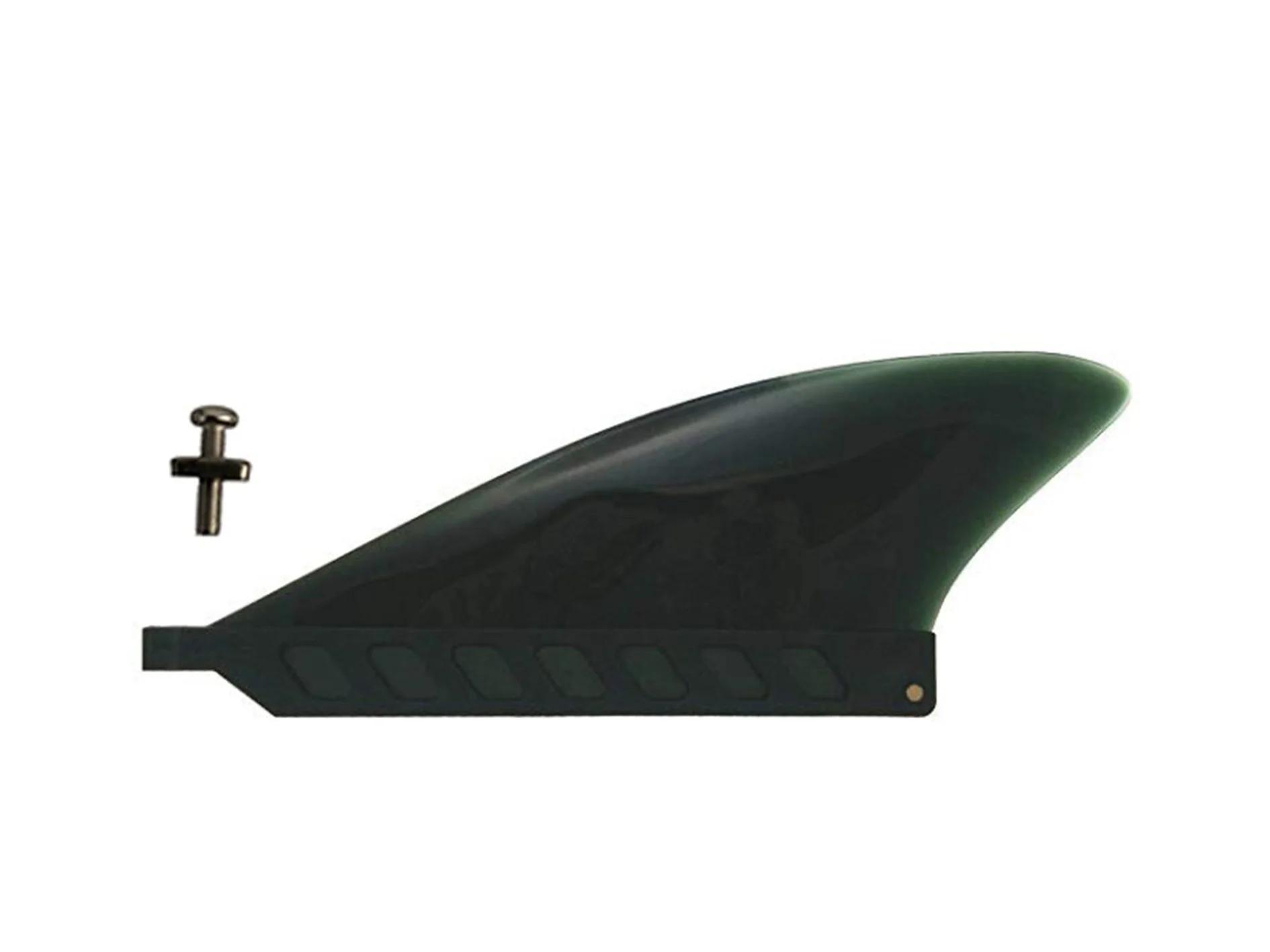 Surf SUP Fin com Parafusos, Segurança Flex, Preto, US Box, Rio Center, Surf, Longboard, AirSUP, 3" - Image 1