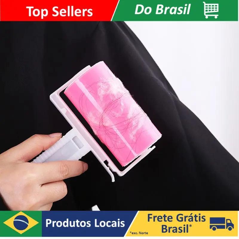 DAFUSHOP Rolo pegajoso reutilizável casa portátil limpo pet removedor cabelo rolo pegajoso tapete cama sofá cole - Image 1