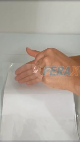 Vinil Adesivo 100% Transparente Ferax - Folhas papel vinil A4 Impressora Jato de Tinta - Pode Resinar - Image 3