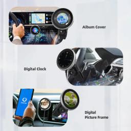 Ottocast sem fio CarPlay adaptador com carro Dilfuser, Digital Picture Frame, Clip, Auto Acessórios, VW, Ford, Benz, Audi - Image 5