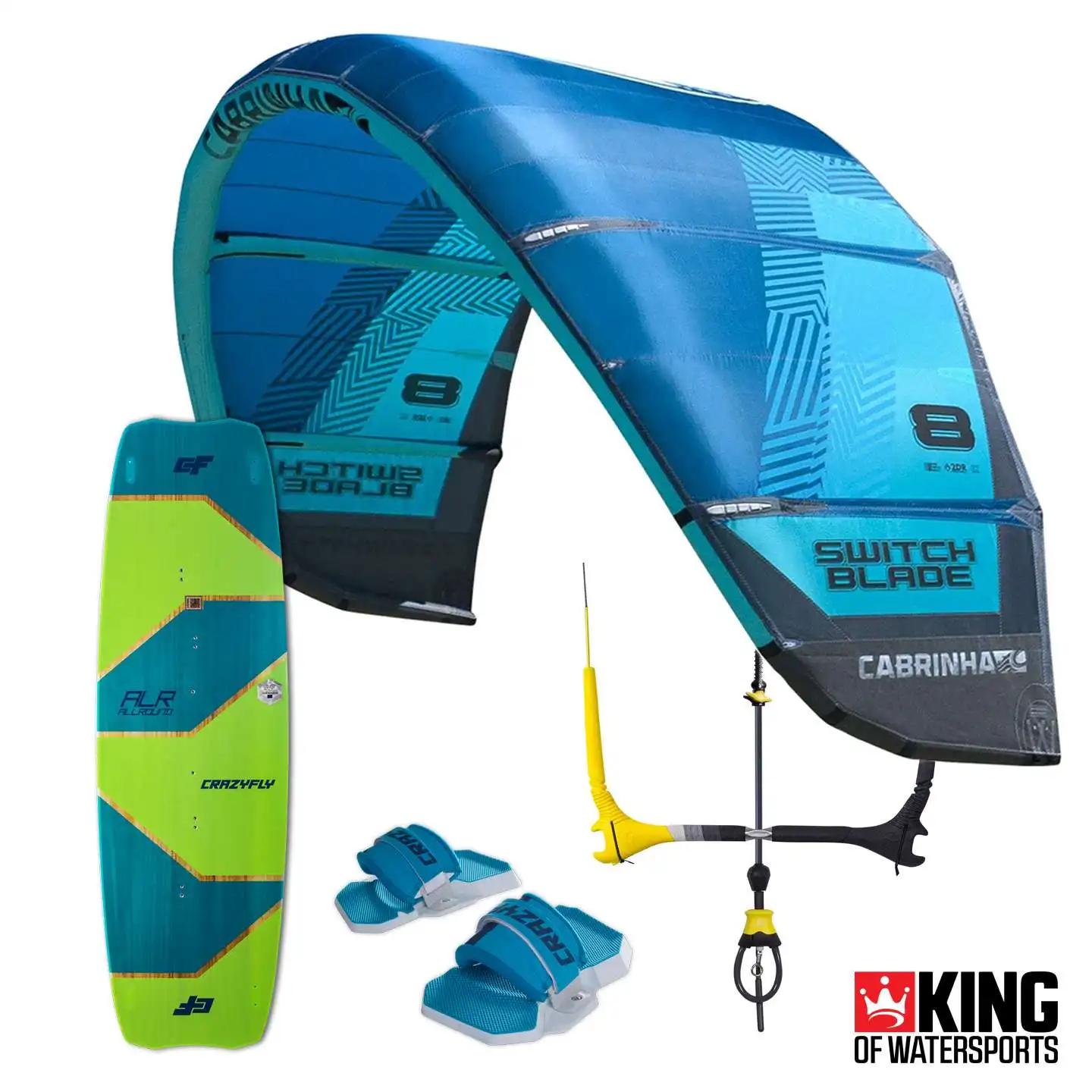 Cabrinha Azul Kite para Kiteboarding e kitesurf, Pacote Completo em Stock, Desconto Pirce, 12m - Image 1
