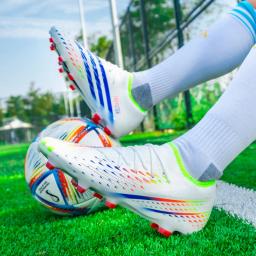 Botas de futebol profissional de treinamento de grama, sapatos de futebol baixos masculinos, chuteiras ultraleves FG TF 2024 - Image 5