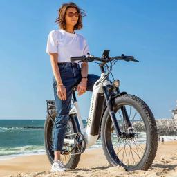 Shengmilo mx06 cidade bicicleta elétrica 1000w bicicleta urbana bicicleta gorda elétrica 26 "e-bike 48v17.5ah bateria adulto e-mountainou bicicleta - Image 5