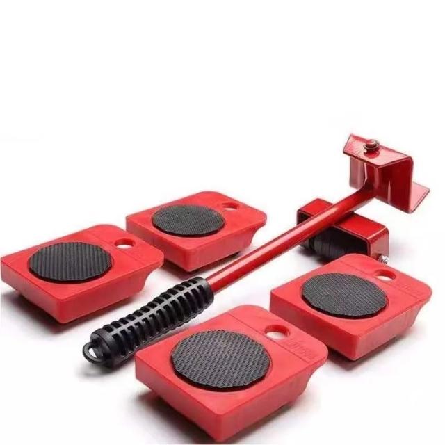 Levantador de Móveis Pesados - Kit Prático com 5 Peças para Facilitar a Mudança