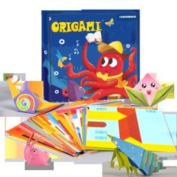 Livro de corte de papel para crianças, Animal Craft, Papel Origami, Cut Puzzle, Early Learning, Brinquedos educativos, Presentes para bebê - Image 1