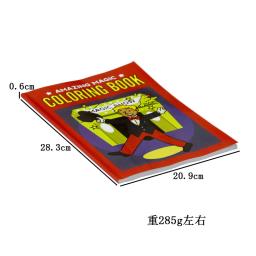 Um divertido livro de colorir mágica médio (28.3*20.9*0.6cm) truques de magia diversão perto magia mentalismo ilusão adereços brinquedos clássicos - Image 4