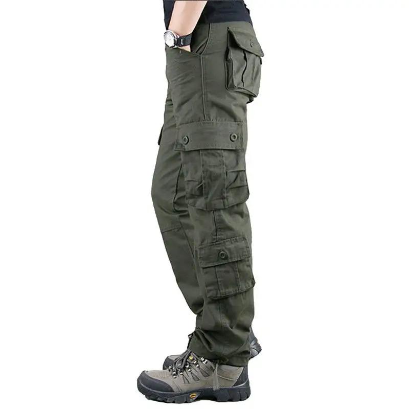 Calças de camuflagem para homens, calças de caminhada, calças esportivas ao ar livre, streetwear hip hop, calças táticas - Image 1