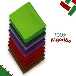 Tecido Tricoline Estampado e Liso 53x46 - 100% Algodão  Kit C/10 - 4B Nybc - Image 3