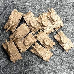 Tank Panzer Artilharia Infantaria Miniaturas Memórias, Modelo de Jogo de Tabuleiro, Figura Histórica da Guerra, WW2, Presentes para Crianças, 44 pacotes - Image 5