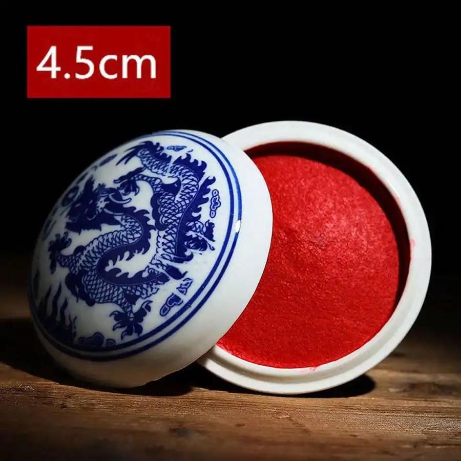 Autêntico chinês pintura tinta caixa, caligrafia e impressão lama, selo de tinta, estilo antigo, vermelho cinábrio, óleo corante - Image 1