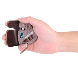 Bicaster arco recurvo armguard e peito guarda barebow dedo guia por couro e cordovan tiro com arco acessório da competição - Image 2
