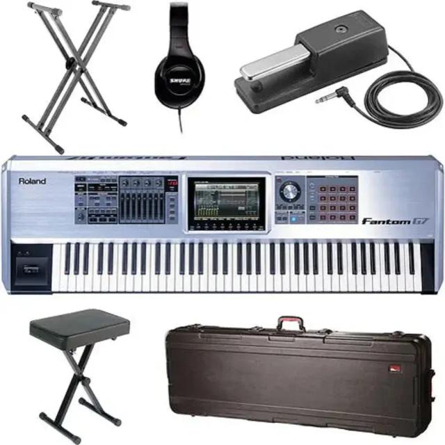 Roland Fantom G7: Teclado Sintetizador Music Workstation de 76 Teclas com Performance Excepcional