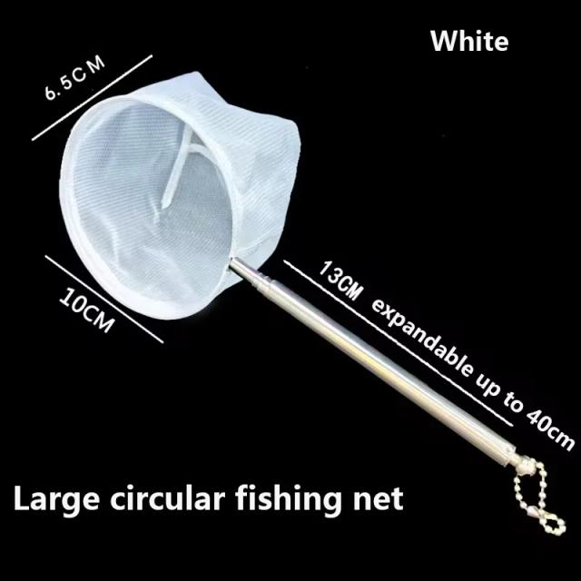 Redes de Pesca de Camarão e Ferramentas de Limpeza para Aquários e Tanques de Peixes
