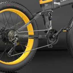 Lankeleisi-bicicleta dobrável elétrica, mountain bike, 1000w, 48v, 26 polegadas - Image 3