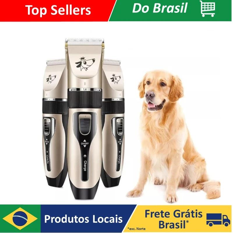 DAFUSHOP Maquina de Tosa Bateria Recarregável Pet Dog Hair Machine Tosa Envio Imediato - Image 1