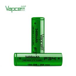 Alta qualidade vapcell f34 3400mah inr18650 10a 3.6v li-ion recarregável substituição 18650 35e 3500mah 10a para banco de potência - Image 3