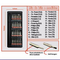 Kit Chaves Precisão Conjunto 25 Em 1 Reparos E Manutenção - Image 5
